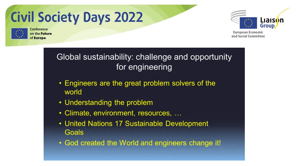 "Added social value of updating Engineering - slide 11 of 15
