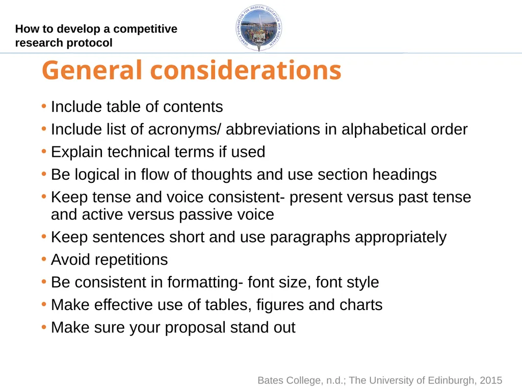 How to develop a competitive research protocol Dr. - slide 35 of 43