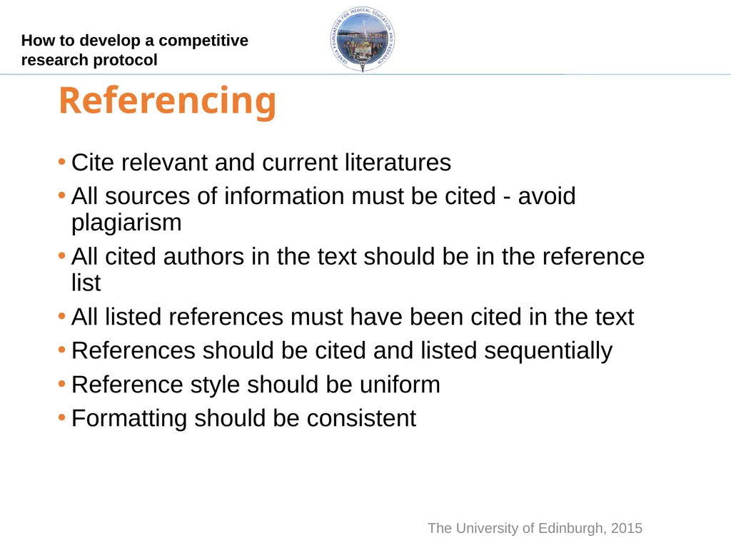 How to develop a competitive research protocol Dr. - slide 32 of 43
