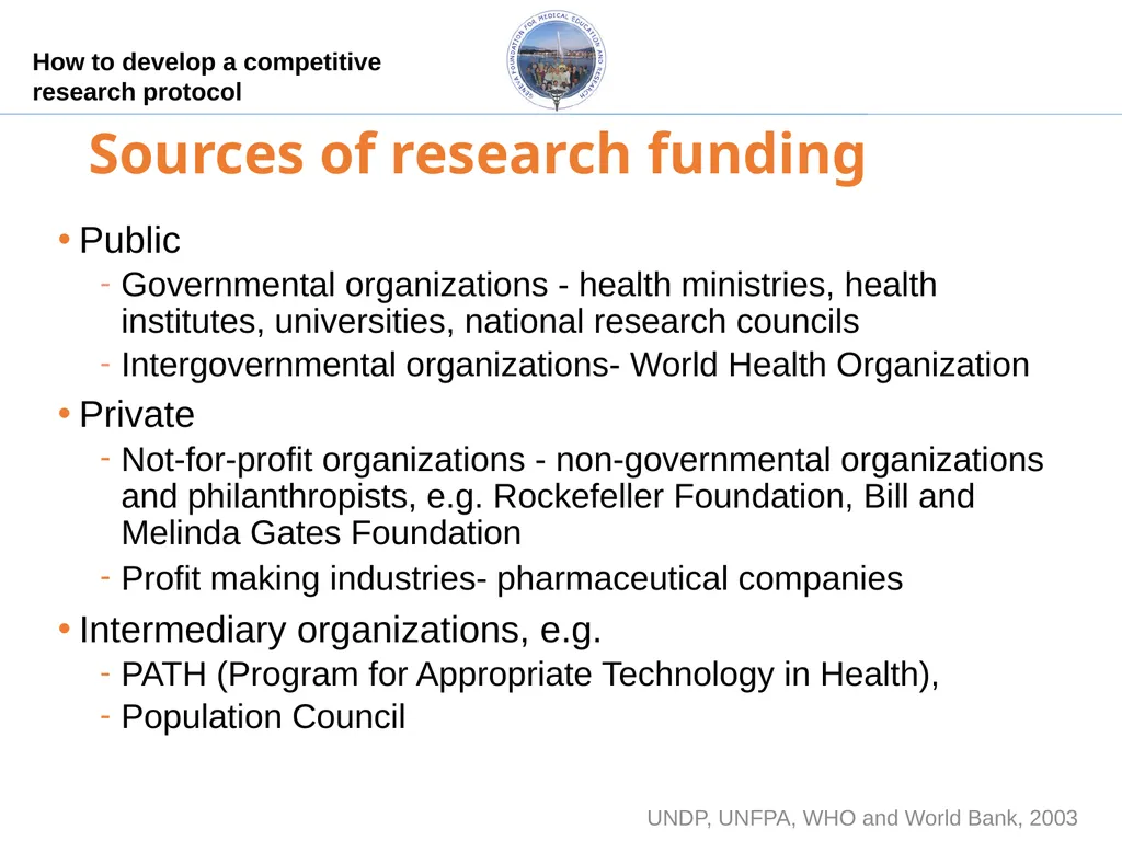 How to develop a competitive research protocol Dr. - slide 37 of 43