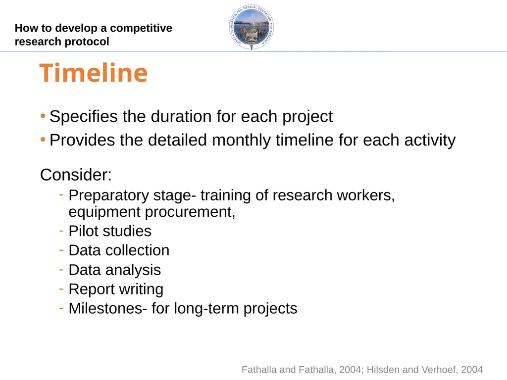 How to develop a competitive research protocol Dr. - slide 29 of 43