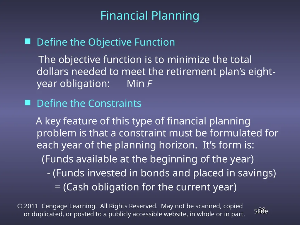 Chapter 4 Linear Programming Applications in - slide 38 of 70