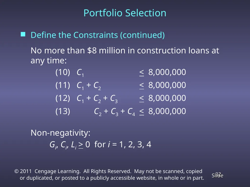 Chapter 4 Linear Programming Applications in - slide 32 of 70