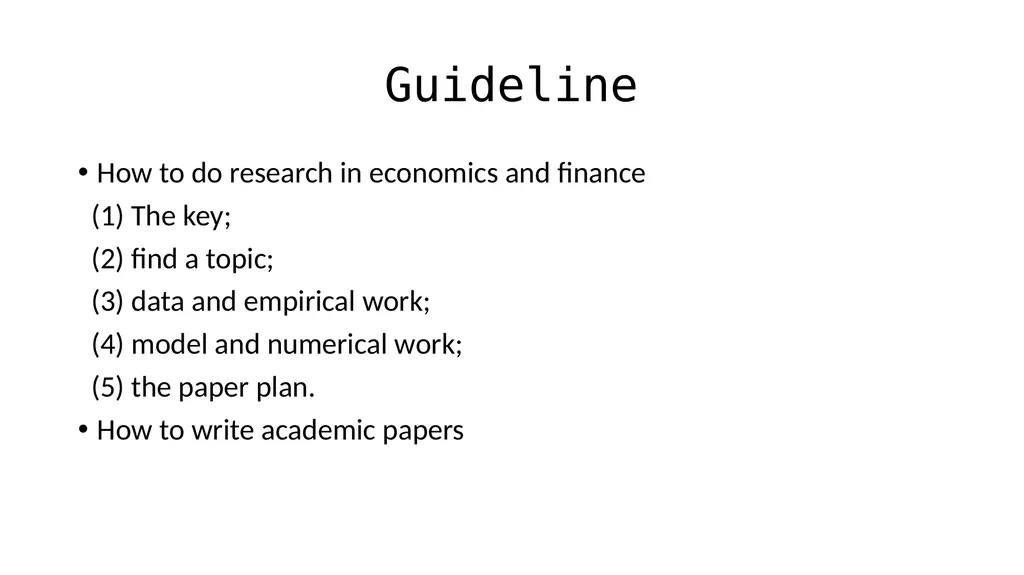How to Do Research and Write Academic Papers Xiao - slide 2 of 15