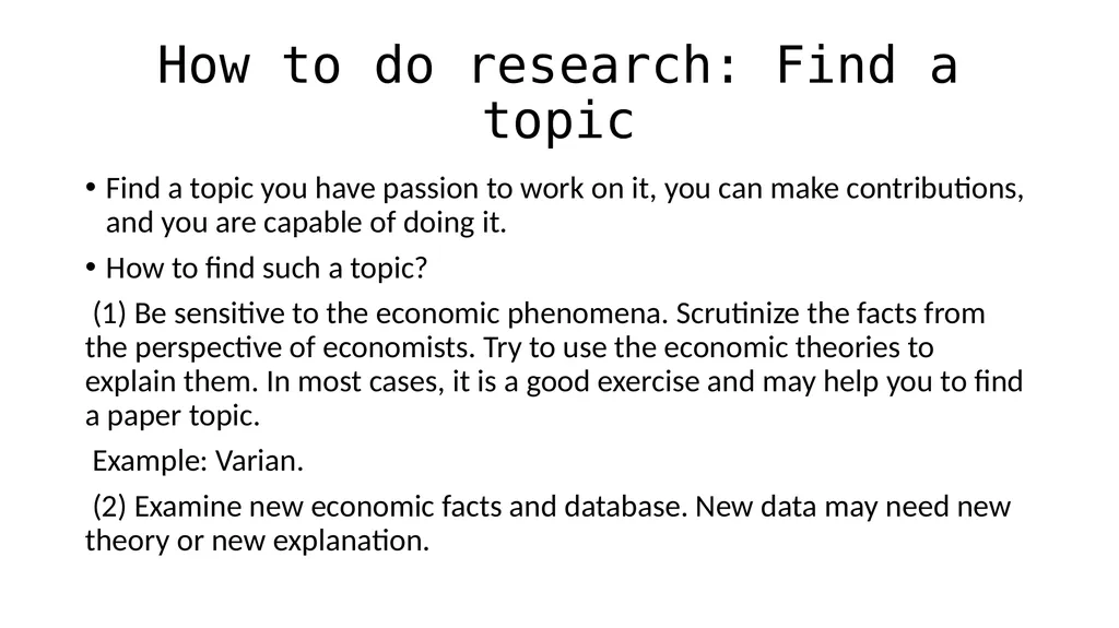 How to Do Research and Write Academic Papers Xiao - slide 7 of 15