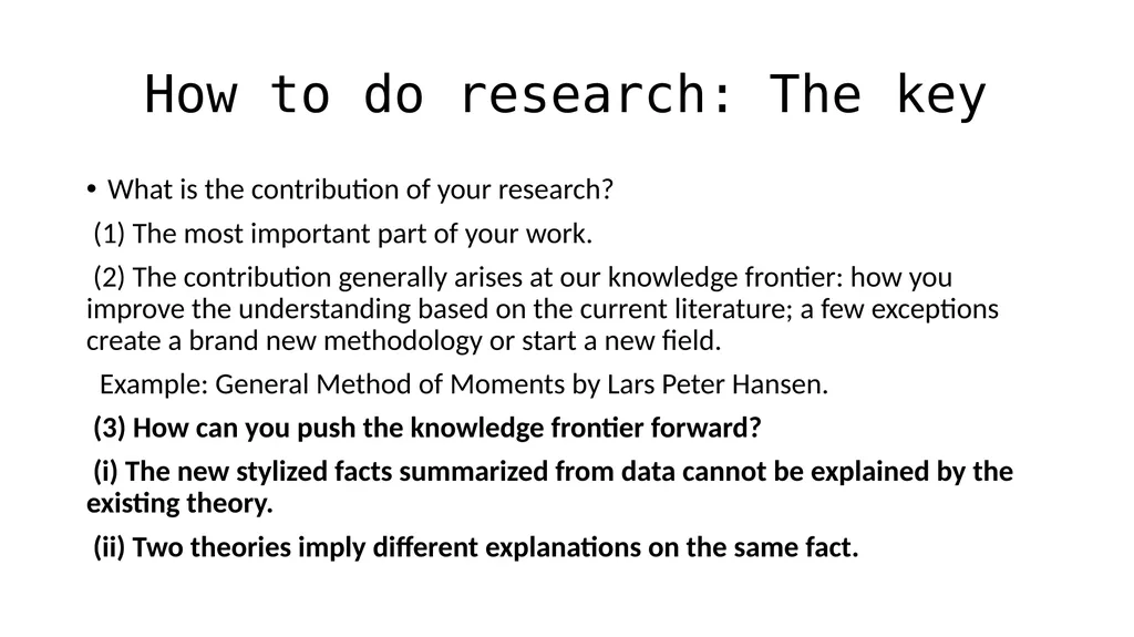 How to Do Research and Write Academic Papers Xiao - slide 5 of 15