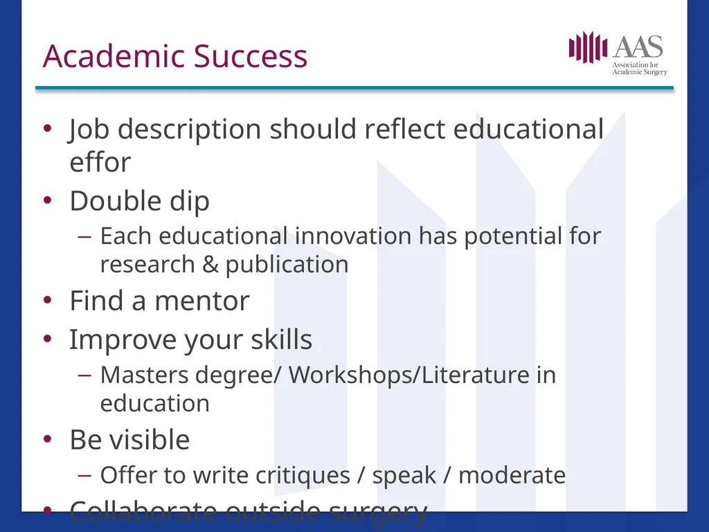 Research in Surgical Education Hilary Sanfey MB. - slide 25 of 35