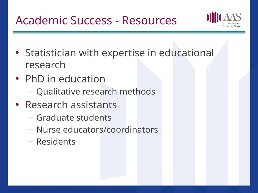 Research in Surgical Education Hilary Sanfey MB. - slide 24 of 35