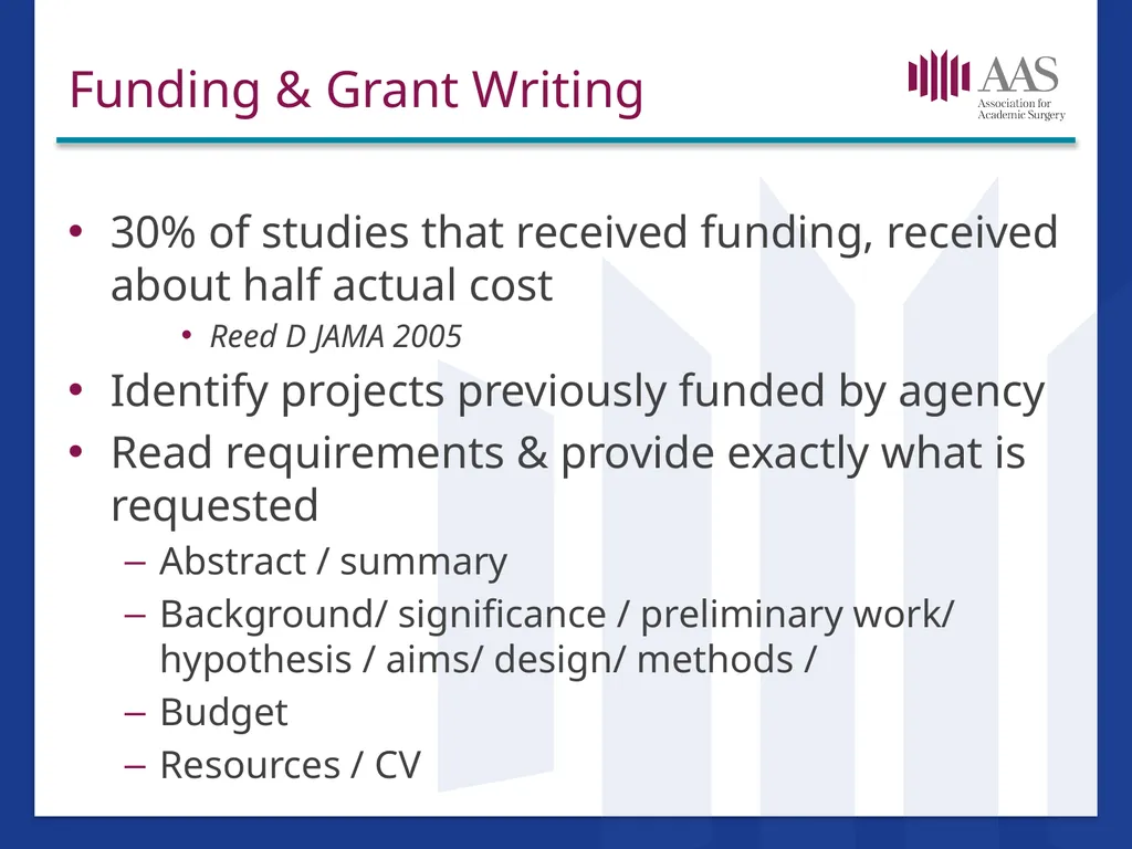 Research in Surgical Education Hilary Sanfey MB. - slide 19 of 35
