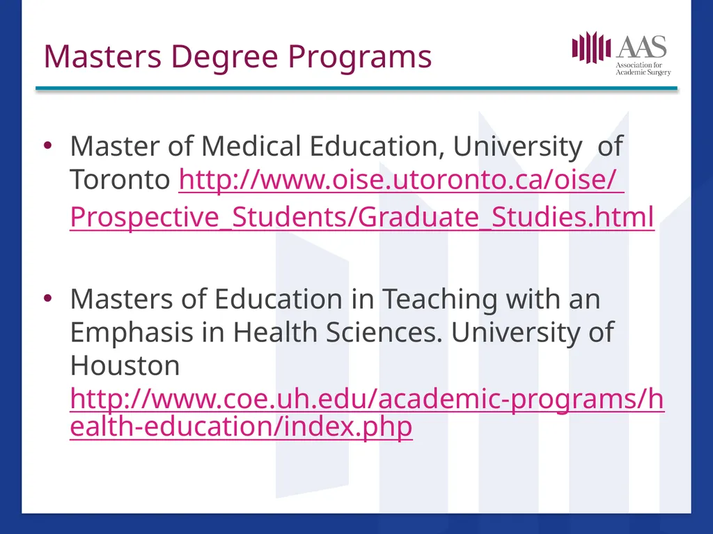 Research in Surgical Education Hilary Sanfey MB. - slide 30 of 35