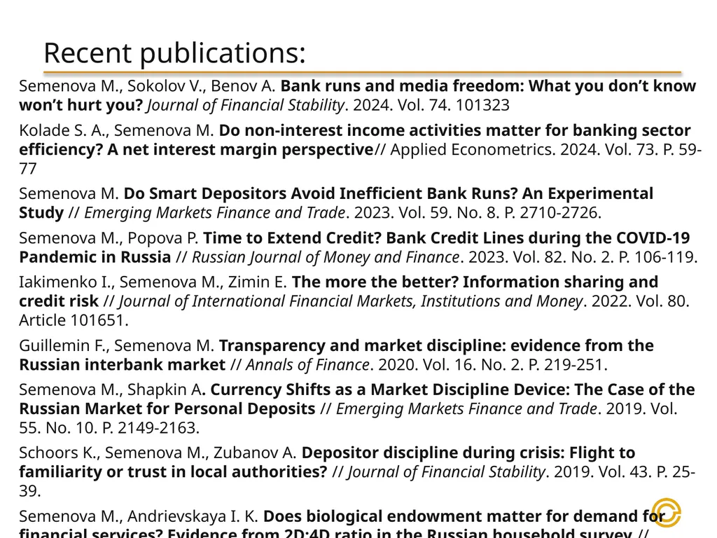 Topics, Research Agenda, Cooperation Principles - slide 3 of 16