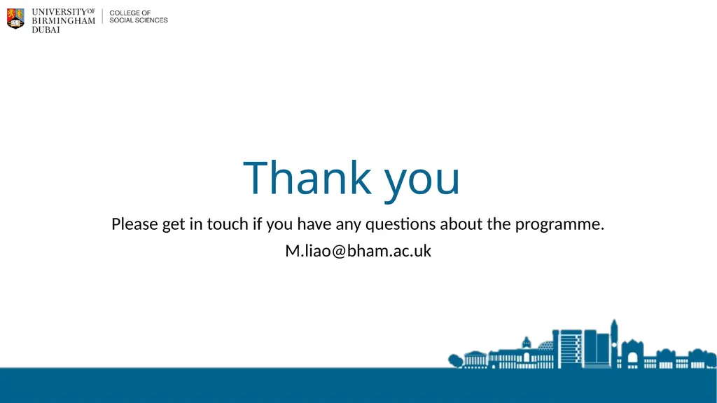 MSc International Business Programme Director Dr - slide 6 of 6