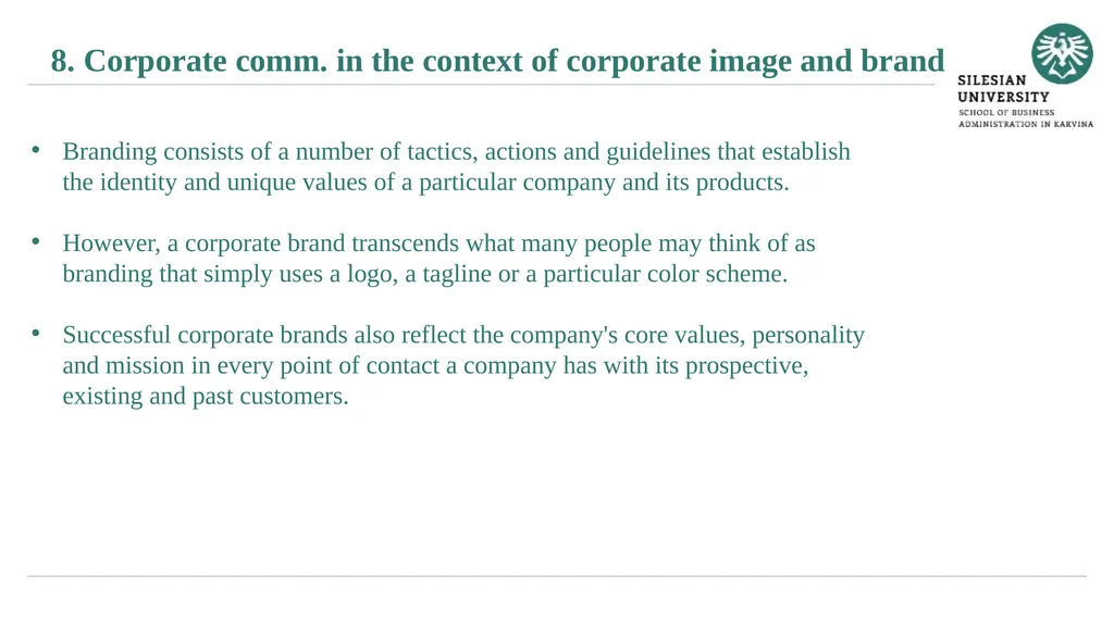 Janusz Karpeta Corporate communication Subject - slide 12 of 33