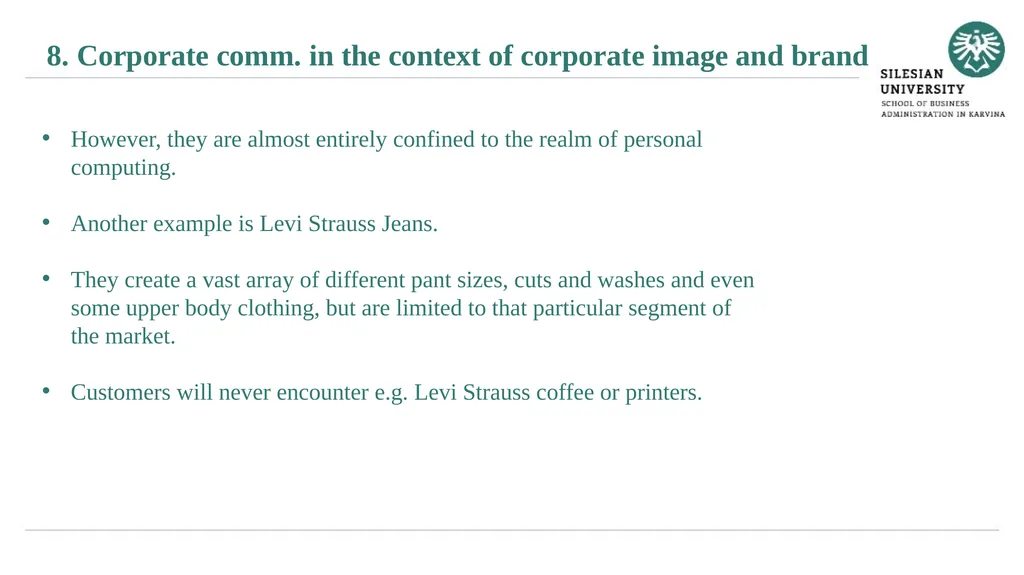 Janusz Karpeta Corporate communication Subject - slide 25 of 33