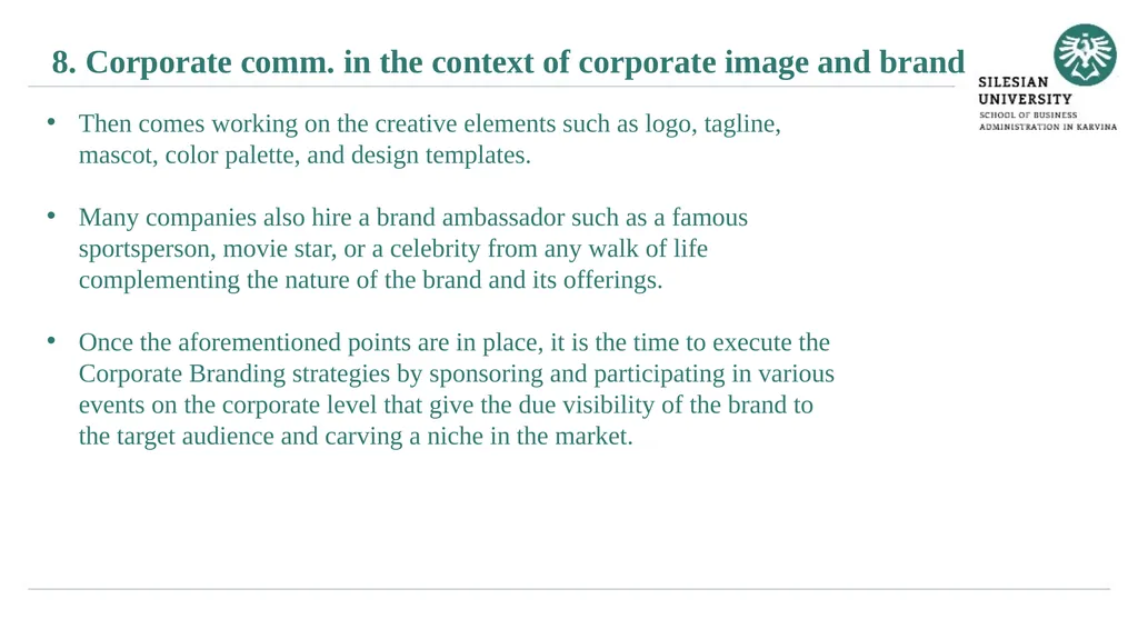 Janusz Karpeta Corporate communication Subject - slide 30 of 33