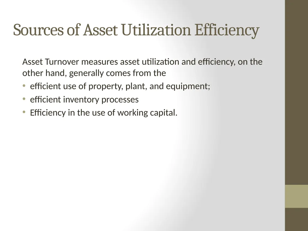 The Dupont Model: Introduction P.V. Viswanath - slide 5 of 44