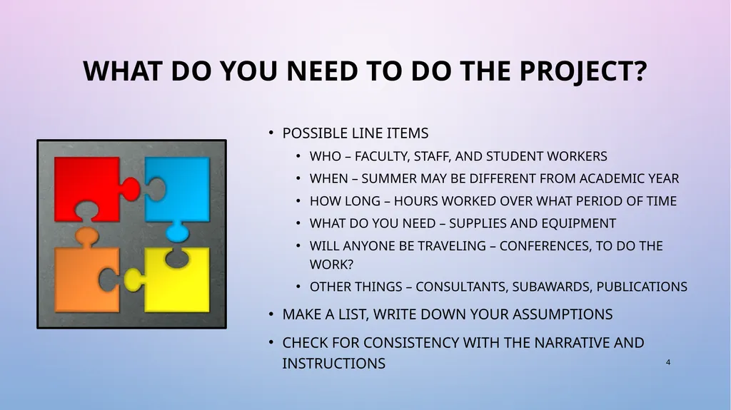 Demystifying Grant BudgetS Dorothy Warner - slide 4 of 13
