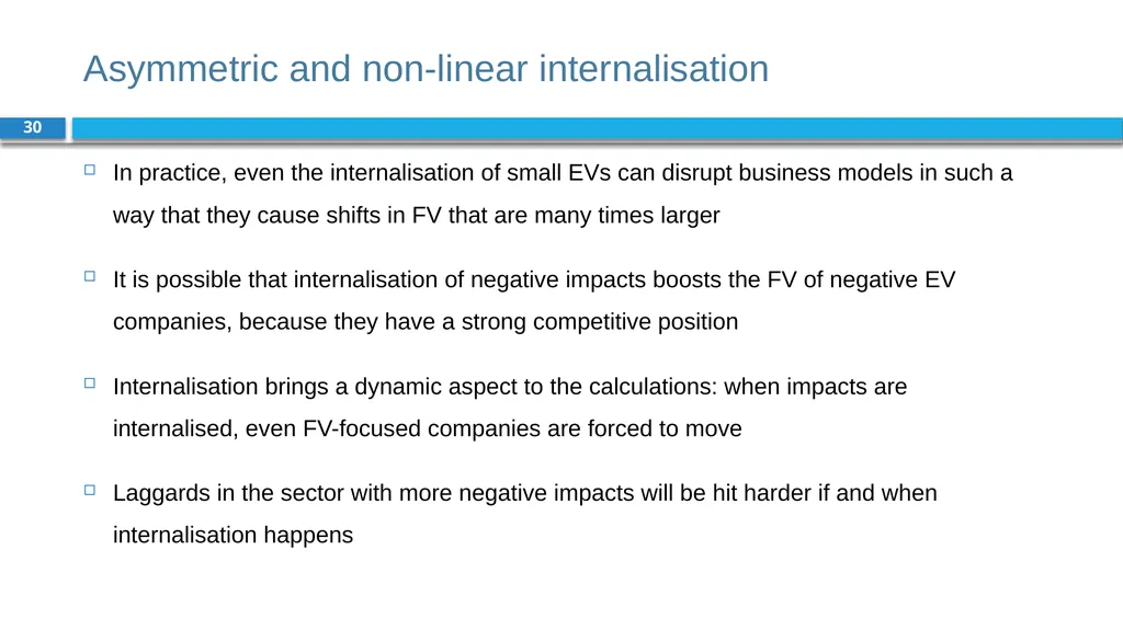 Corporate Finance for Long-Term Value Chapter 7: - slide 30 of 31