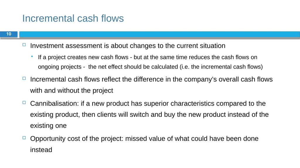 Corporate Finance for Long-Term Value Chapter 7: - slide 10 of 31
