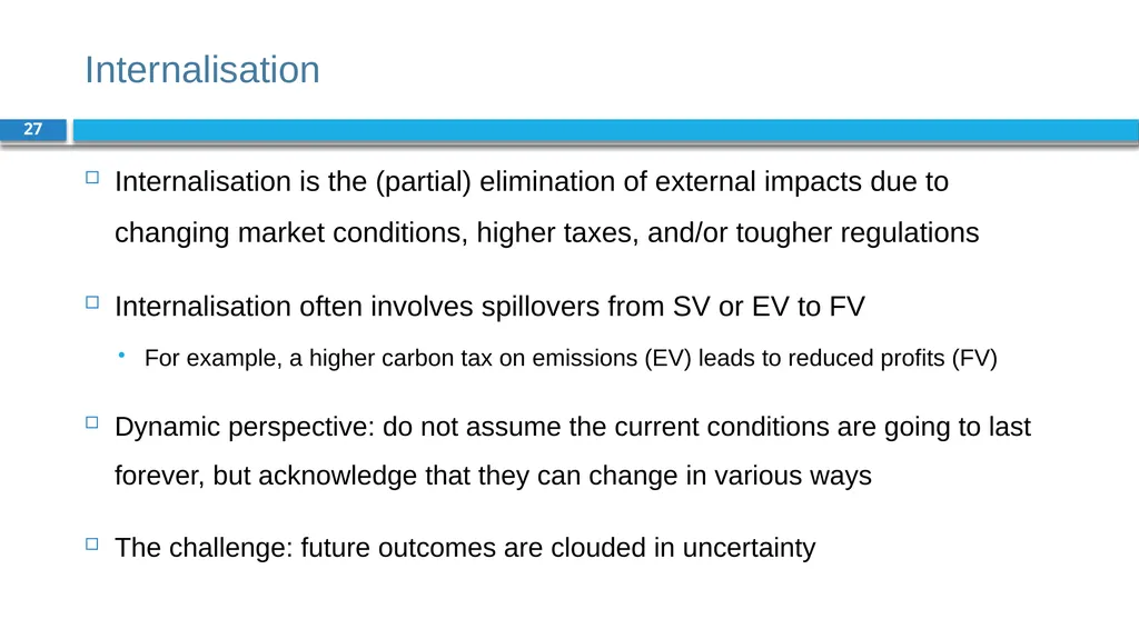 Corporate Finance for Long-Term Value Chapter 7: - slide 27 of 31