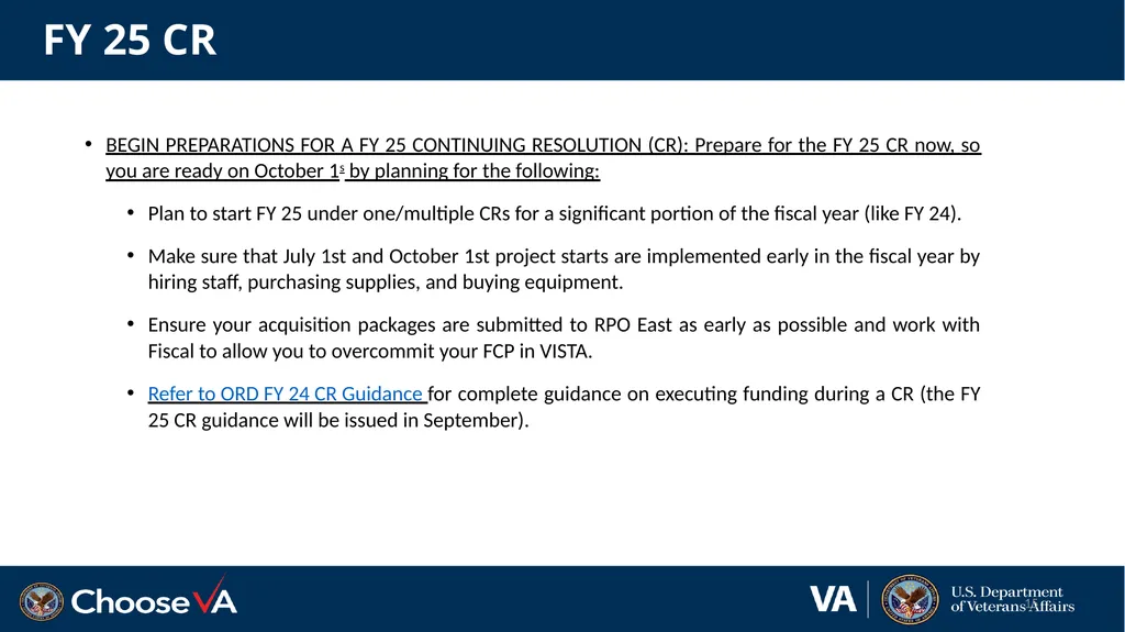Budget Execution Guidance for FY 24 Close-Out and - slide 15 of 24