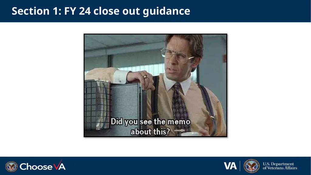 Budget Execution Guidance for FY 24 Close-Out and - slide 3 of 24
