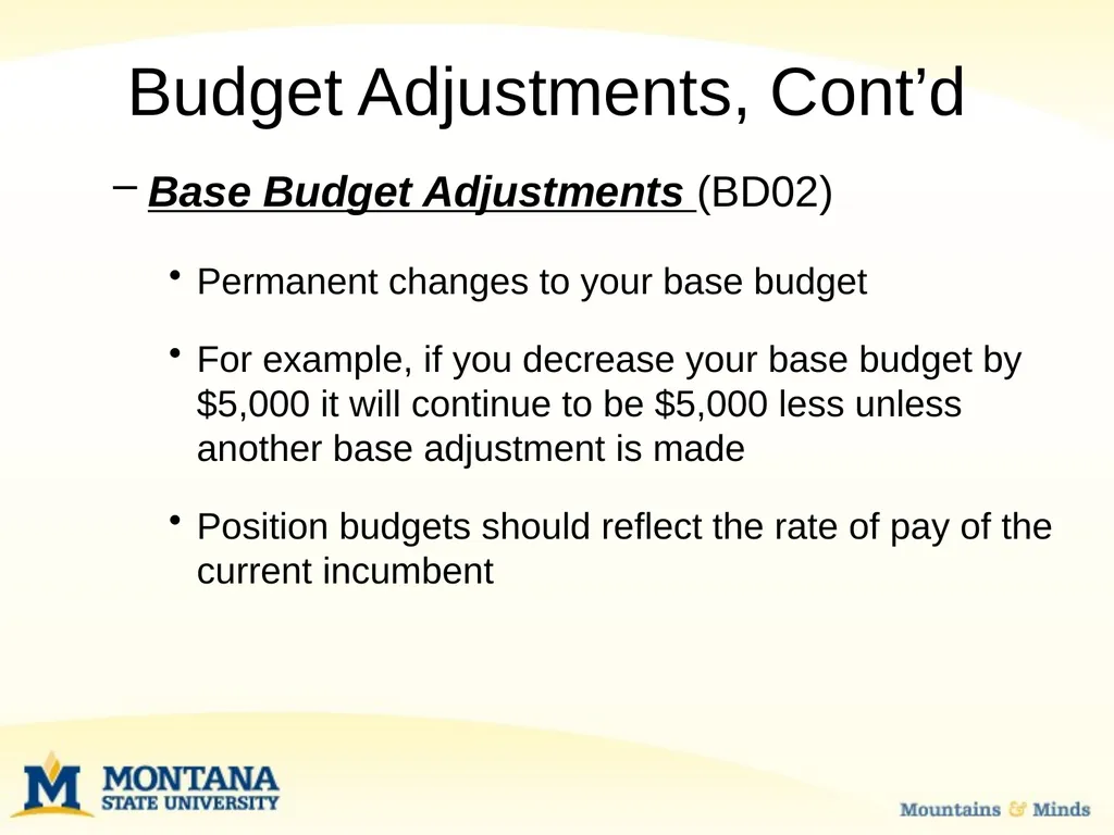 Budget Basics & MSU Funding Sources Financial - slide 17 of 47
