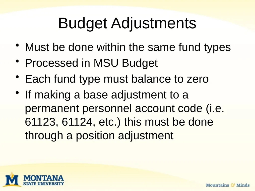 Budget Basics & MSU Funding Sources Financial - slide 16 of 47