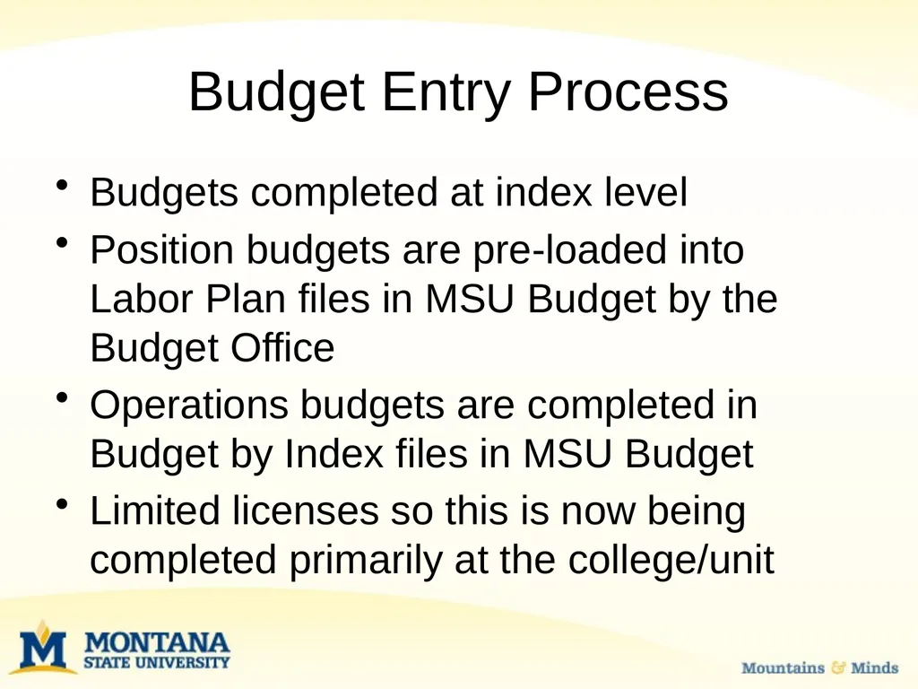 Budget Basics & MSU Funding Sources Financial - slide 12 of 47