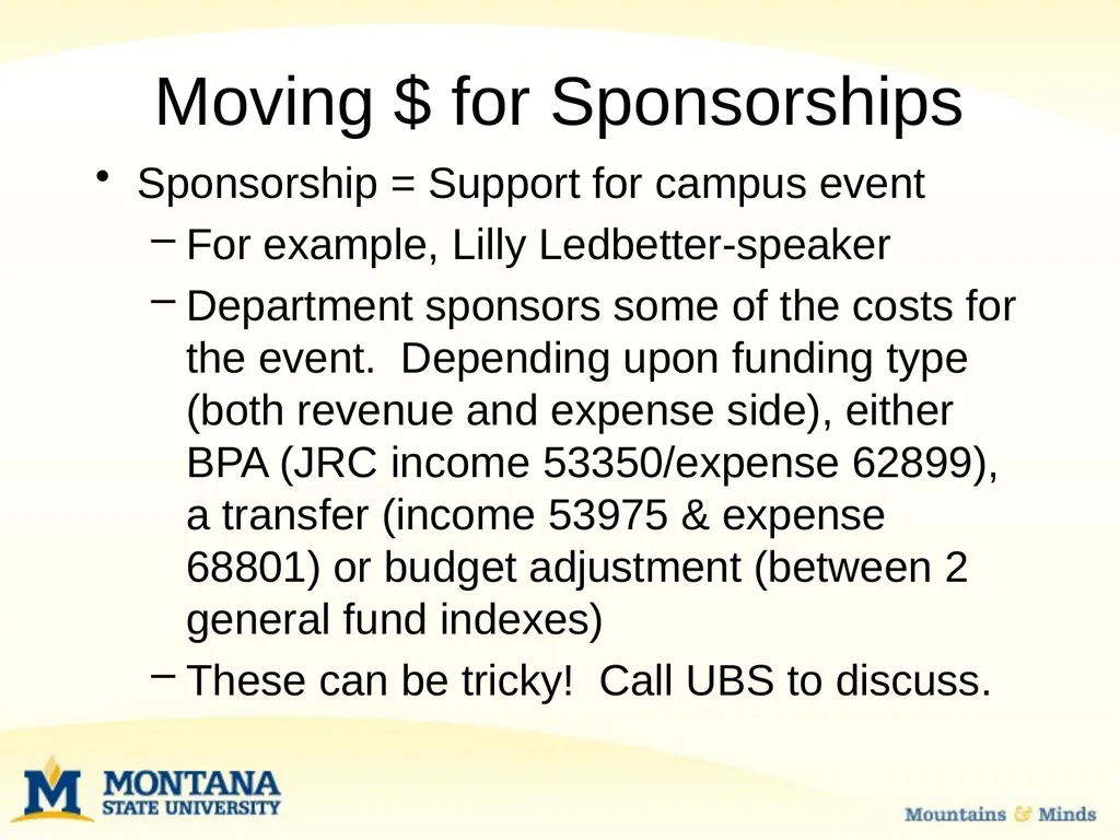 Budget Basics & MSU Funding Sources Financial - slide 38 of 47