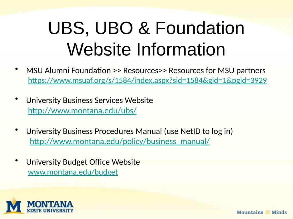 Budget Basics & MSU Funding Sources Financial - slide 45 of 47