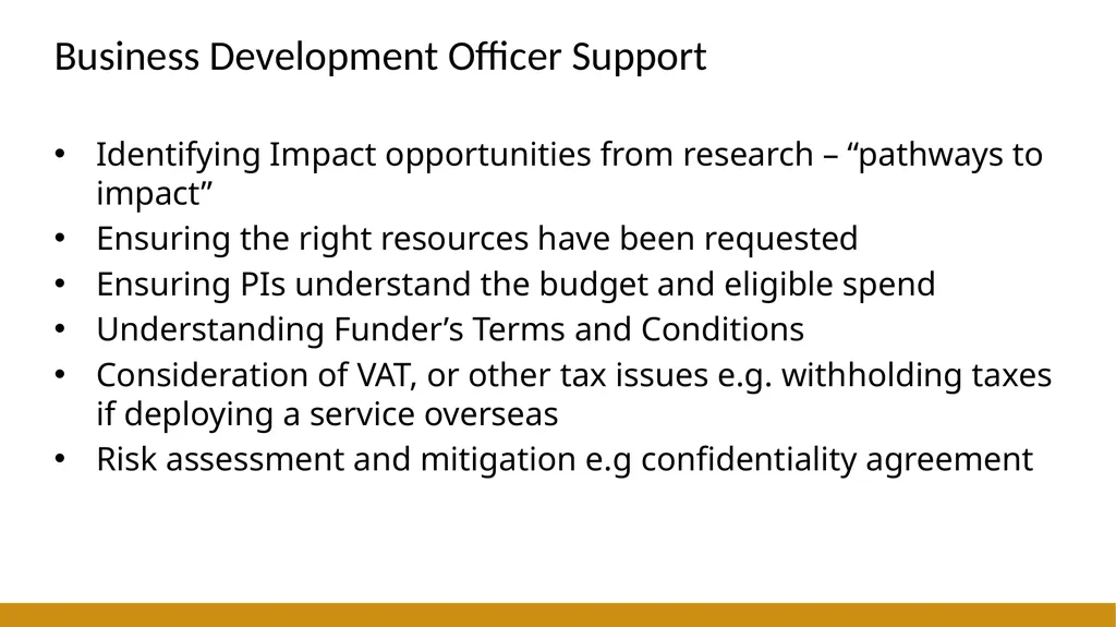 ResearchBite Getting Started with Research Funding - slide 12 of 23