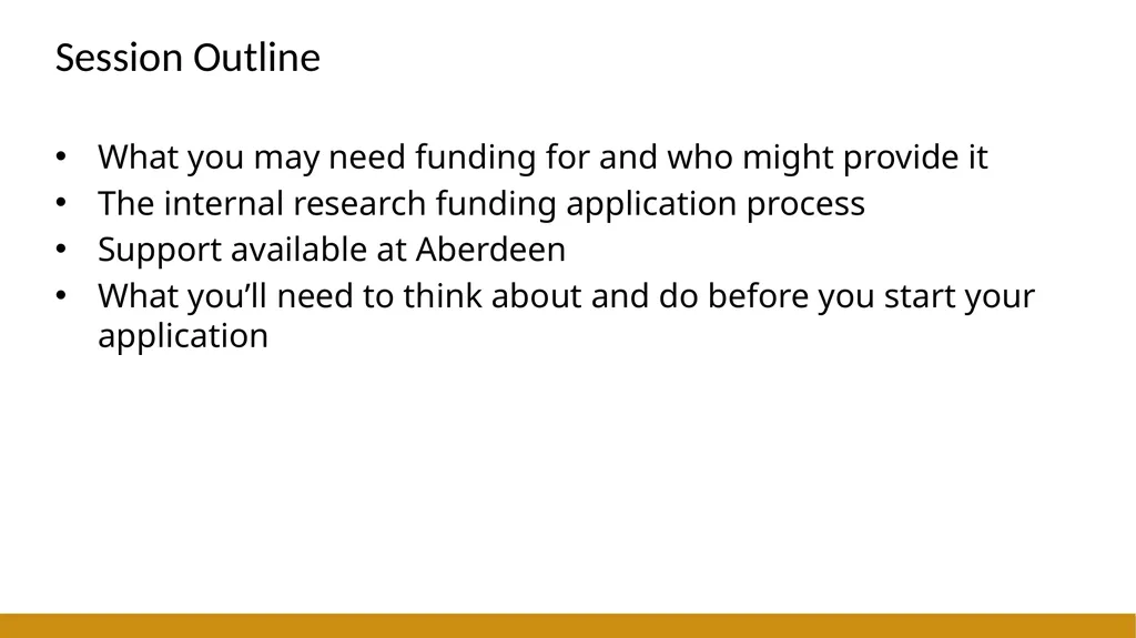 ResearchBite Getting Started with Research Funding - slide 2 of 23