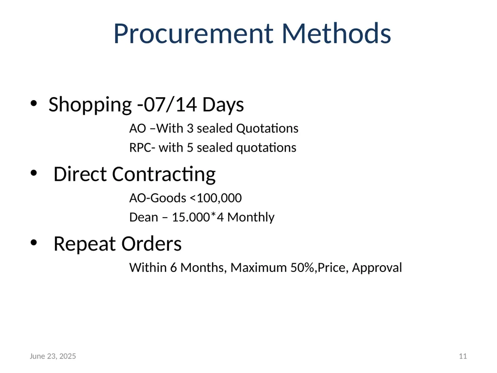 Financial aspects of the University Research - slide 11 of 13