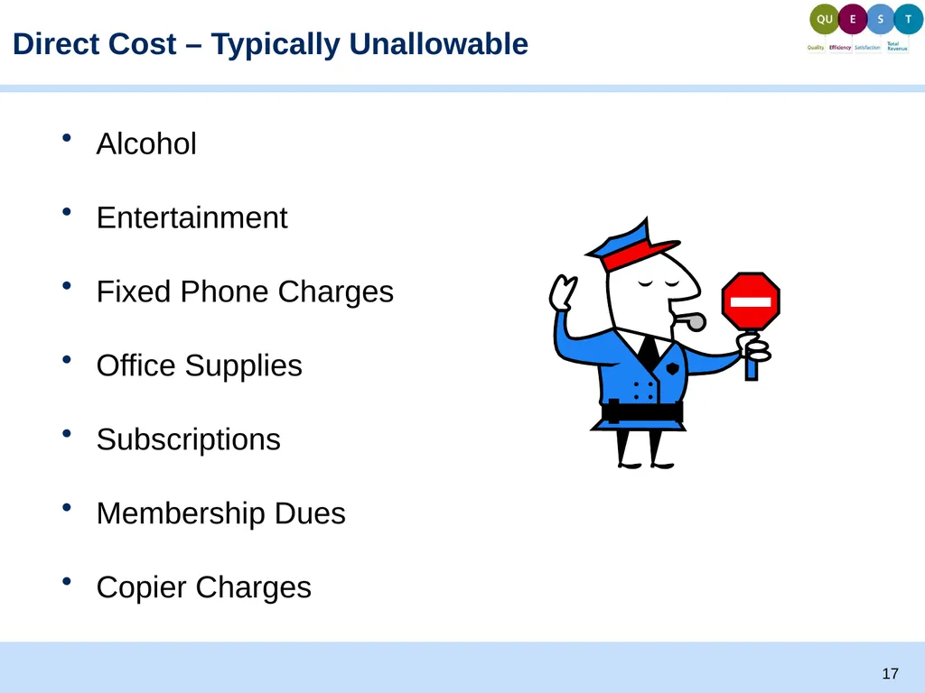 Proposal Development and Budgeting Basics Todd - slide 17 of 32