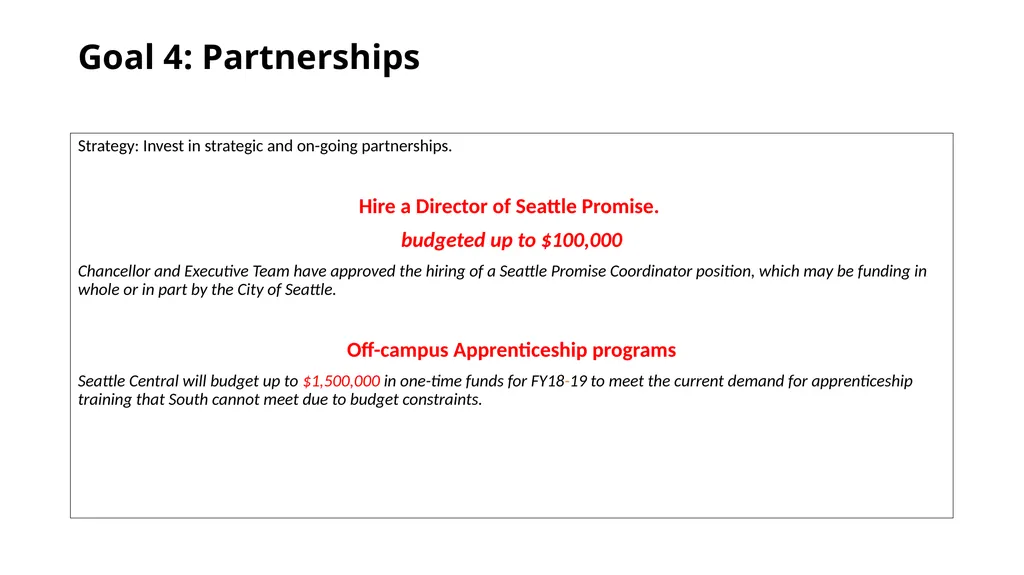 2018/2019 Budget Review For Seattle Colleges Board - slide 10 of 24