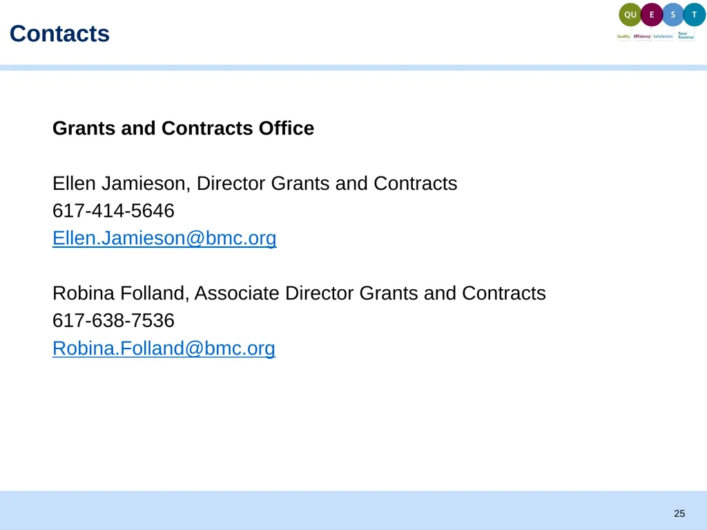 Proposal Development and Budgeting Basics Ellen - slide 25 of 26