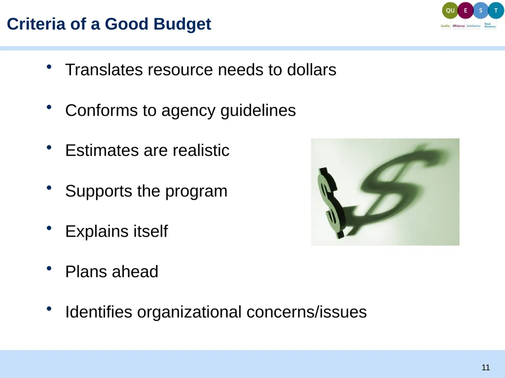 Proposal Development and Budgeting Basics Ellen - slide 11 of 26