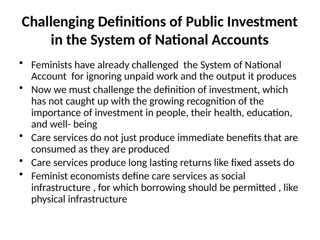Gender Budgeting and Macroeconomic Policy Diane - slide 7 of 8