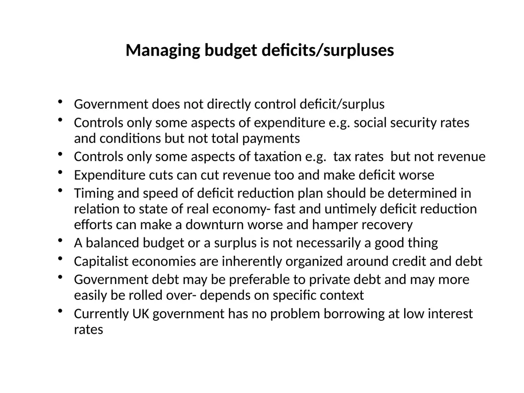 Gender Budgeting and Macroeconomic Policy Diane - slide 2 of 8