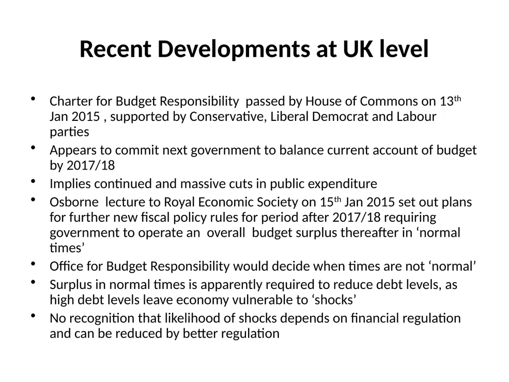 Gender Budgeting and Macroeconomic Policy Diane - slide 3 of 8