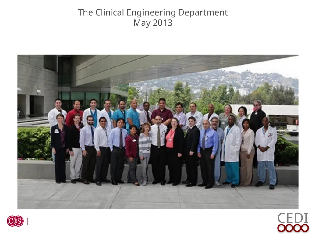Clinical Engineering & Device Integration (CEDI) - slide 4 of 16