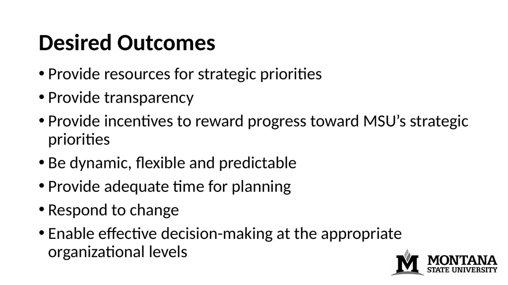 Budget Model Discussion December 10th, 2015 - slide 5 of 19