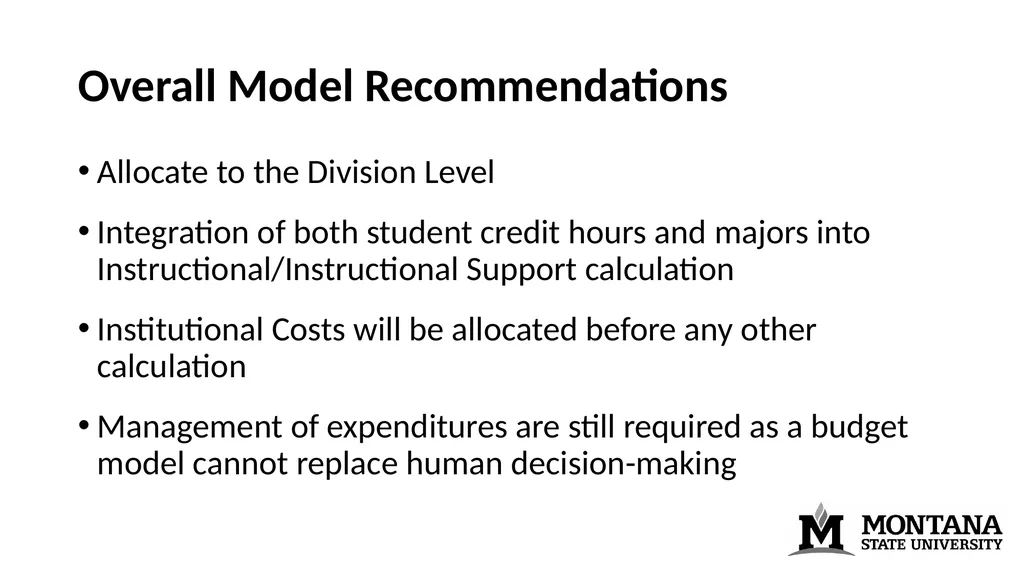 Budget Model Discussion December 10th, 2015 - slide 17 of 19