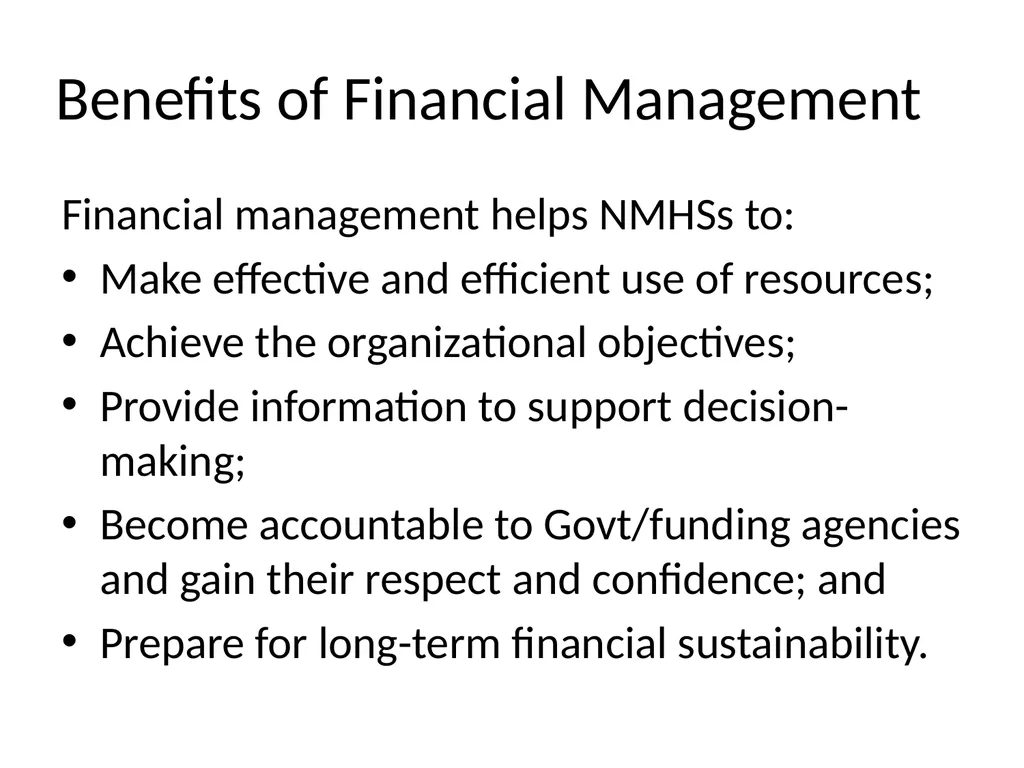 WMO Leadership and Management Programme for Senior - slide 8 of 16