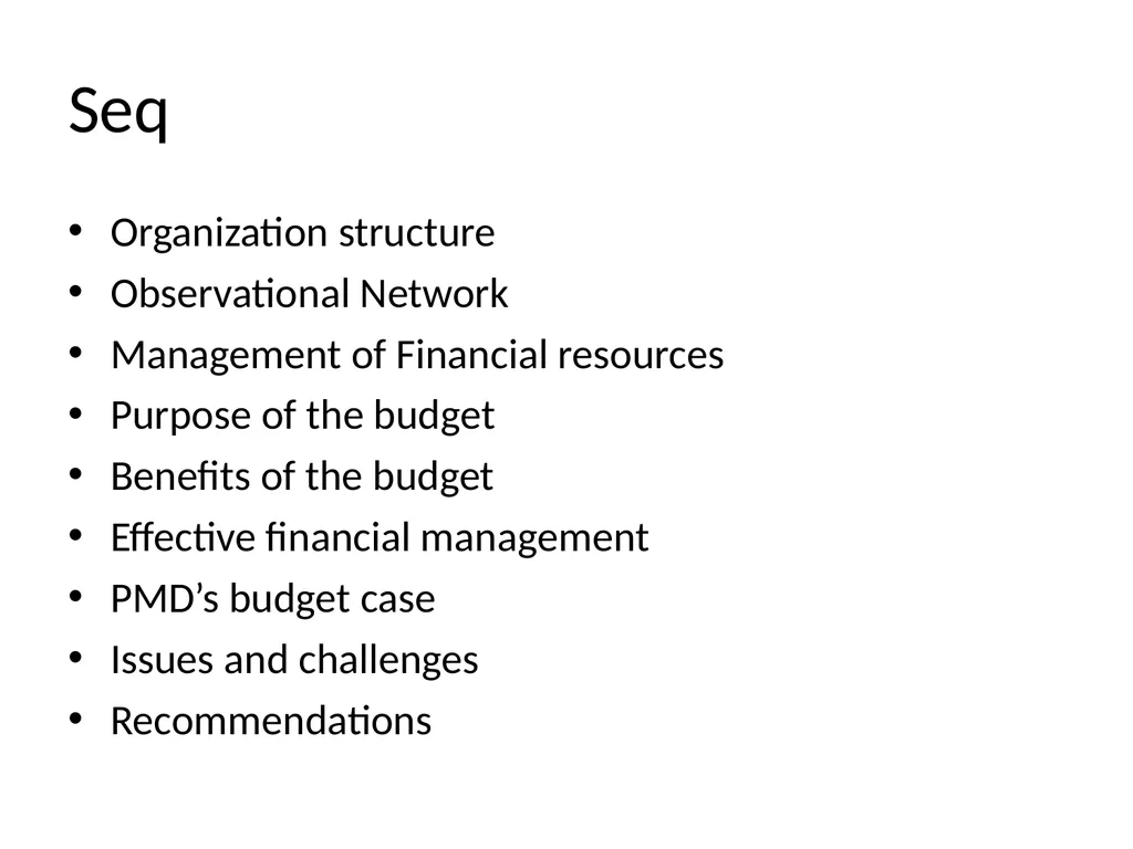 WMO Leadership and Management Programme for Senior - slide 2 of 16