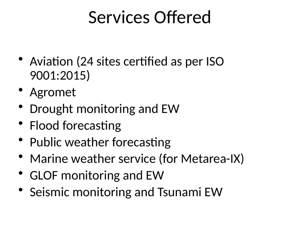 WMO Leadership and Management Programme for Senior - slide 5 of 16