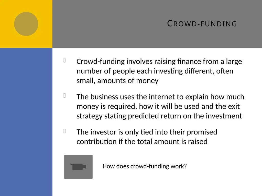 Sources of Finance D1 Sources of finance How many - slide 16 of 31