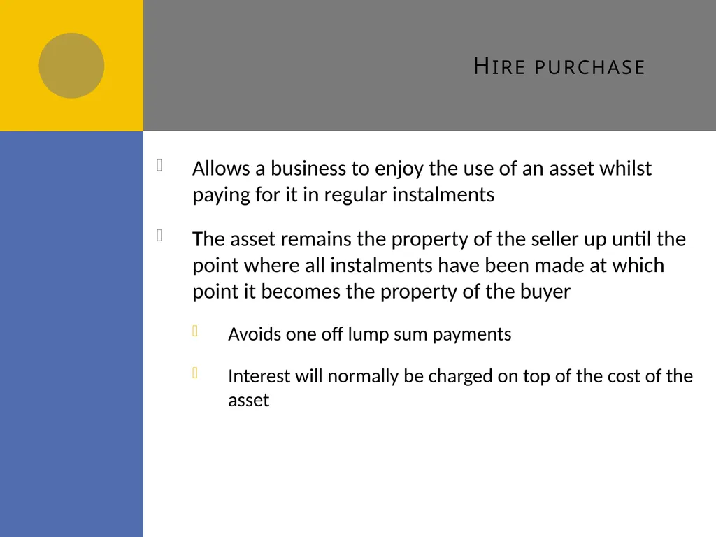 Sources of Finance D1 Sources of finance How many - slide 22 of 31