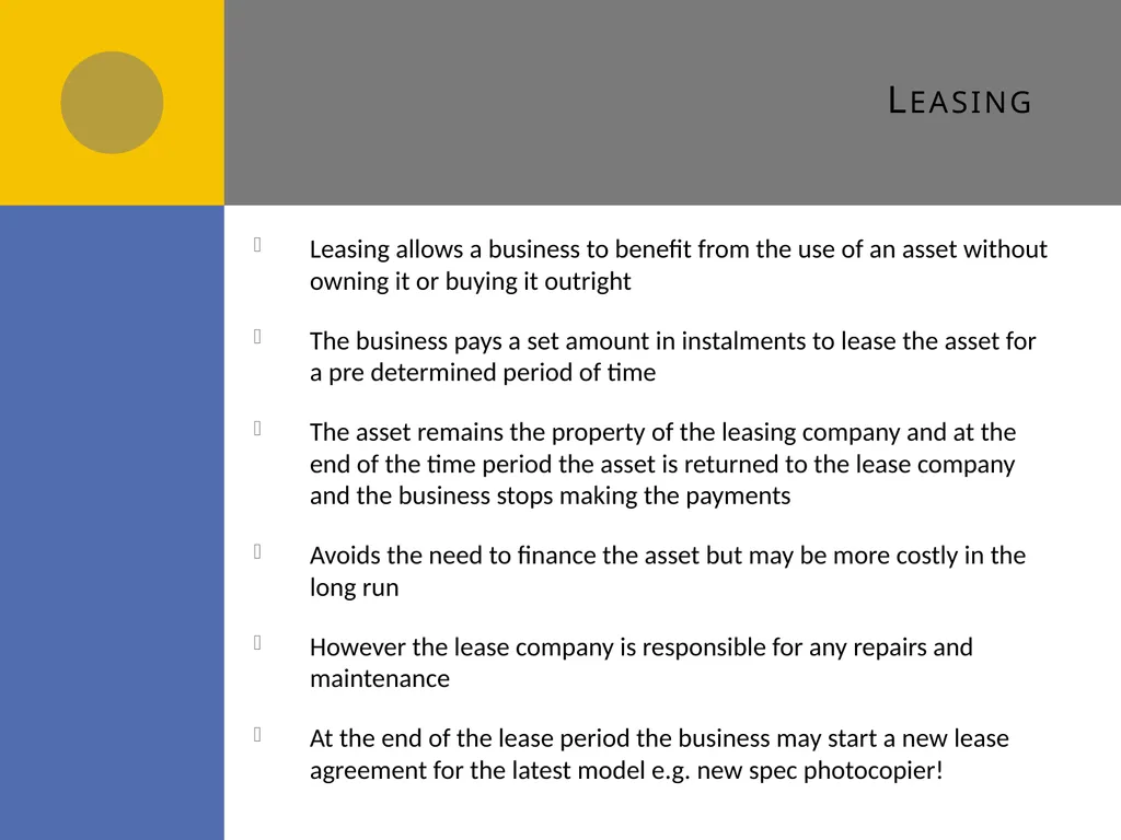 Sources of Finance D1 Sources of finance How many - slide 23 of 31